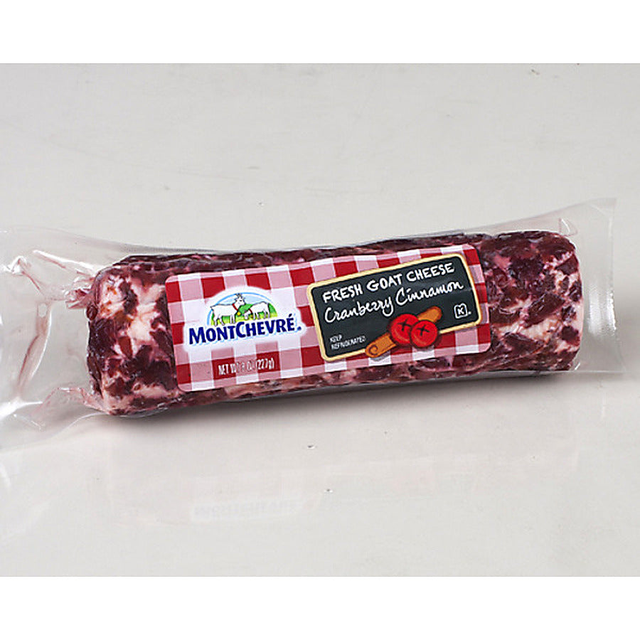 12-PACK OF CHEESE GOAT LOG CRANBERRY/CINN