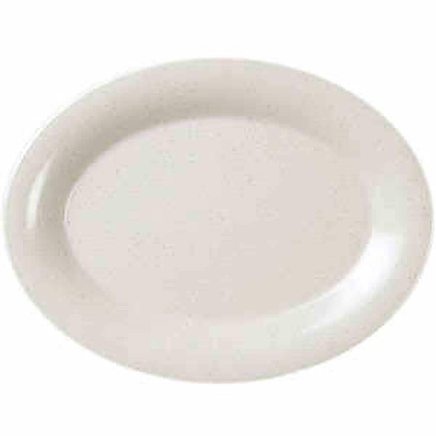 12-PACK OF Platter Oval Plastic San Marino