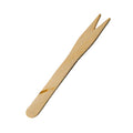 5-PACK OF FORK COCKTAIL WOODEN