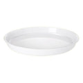 12-PACK OF Tray Plastic Serving Black