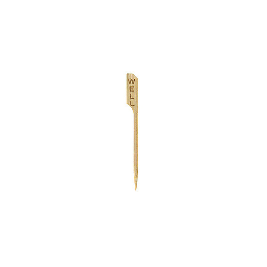 1-PACK OF Marker Steak Bamboo Well