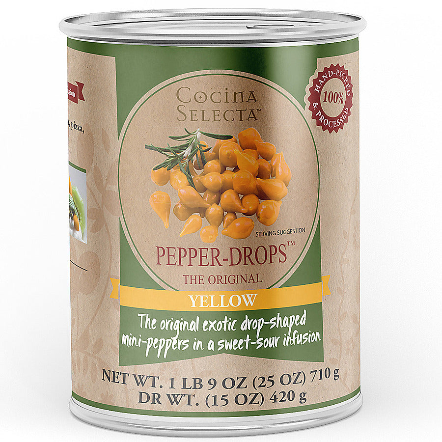 6-PACK OF PEPPER YELLOW DROPS MINI