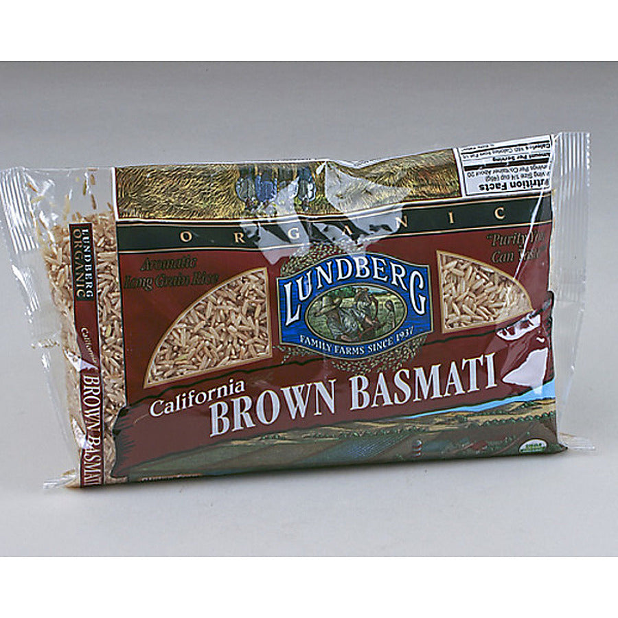 6-PACK OF RICE BASMATI BRN ORGANIC