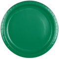 1-PACK OF Plate Paper 10" Green