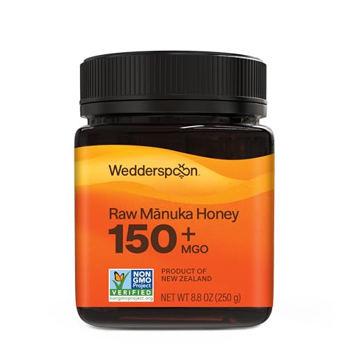 Wedderspoon Raw Premium Unpasteurized Manuka Honey, KFactor 16, 8.8 Oz