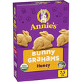 Annie's Organic Baked Bunny Grahams Snacks, Honey, 7.5 oz