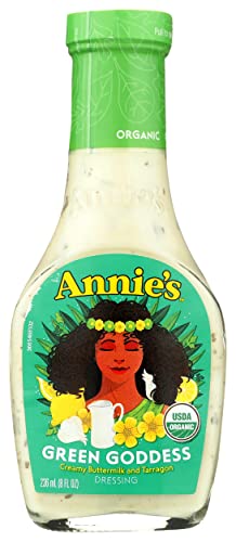 Annie's Organic Green Goddess Salad Dressing, Non-GMO, 8 fl oz