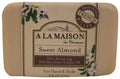 A LA MAISON BAR SOAP,SWEET ALMOND, 8.8 OZ