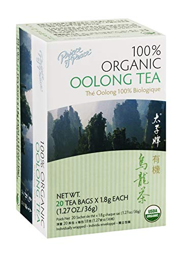 Pack of 4 x Prince of Peace Organic Oolong Tea - 20 Tea Bags