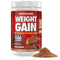 Naturade Weight Gain Nutrition Drink Mix for Healthy Weight Support, Balanced Calories with Protein, Vitamins & Minerals, Chocolate - 20.3 oz