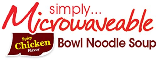 Nongshim Ramen Noodles, Gourmet Instant Ramen bowl, Premium Microwavable Noodle Soup, Spicy Chicken, 3.03 Ounce