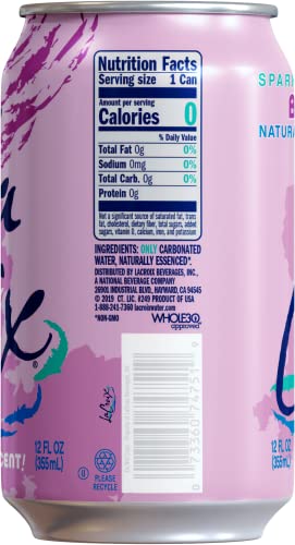 La Croix Sparkling Water, Berry, 12 Fl Oz (pack of 12)