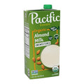 Pacific Foods Organic Unsweetened Almond Milk, Plant Based Milk, 32 oz Carton