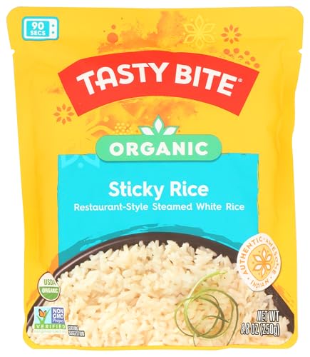 Tasty Bite Organic Sticky Rice, 8.8 Oz (250 G)