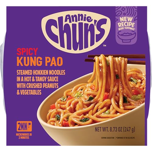 Annie Chun's Spicy Kung Pao Noodle Bowl, 8.73 oz (Pack of 1)