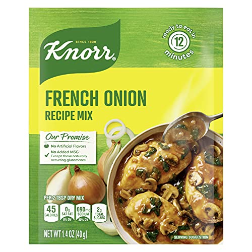 Knorr Soup Mix and Recipe Mix French Onion For Soups, Sauces and Simple Meals No Artificial Flavors 1.4 oz