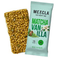 Mezcla Puff Crispy Protein Bars, Gluten Free & Vegan Protein Bars, 10g Protein, Alt for Crispy Rice Treat, Granola Bars & Breakfast Bars, Healthy Snacks for Adults, Matcha Vanilla, 1 Count