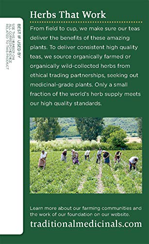 Traditional Medicinals Organic Licorice Root Herbal Tea, Soothes Digestion, (Pack of 1) - 16 Tea Bags