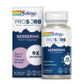 SOLARAY Berberine Phytosome - 9X Absorption and Easy-to-Digest - Standardized to 30% Berberine HCl - Vegan, Made Without Soy - 60-Day Guarantee - 30 Servings, 30 VegCaps