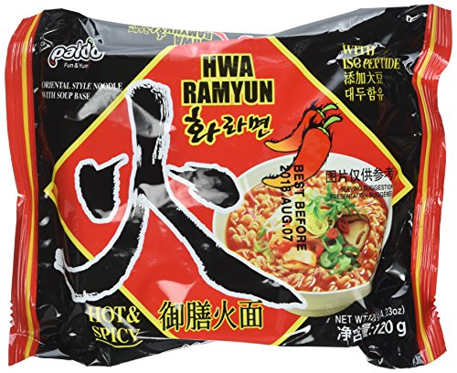 Paldo, Hwa Ramen Instant Noodles, 4.23oz (Pack of 5)