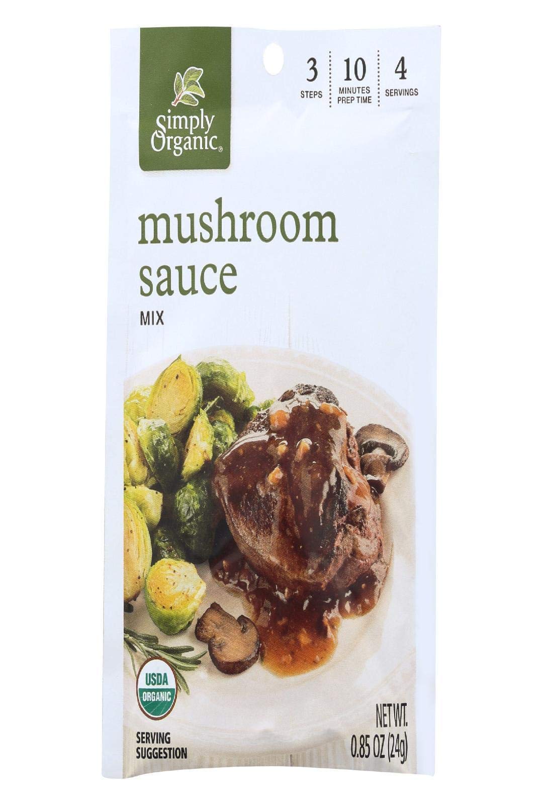 Simply Organic Organic Season Mix - Mushroom Sauce - 0.85 Ounces