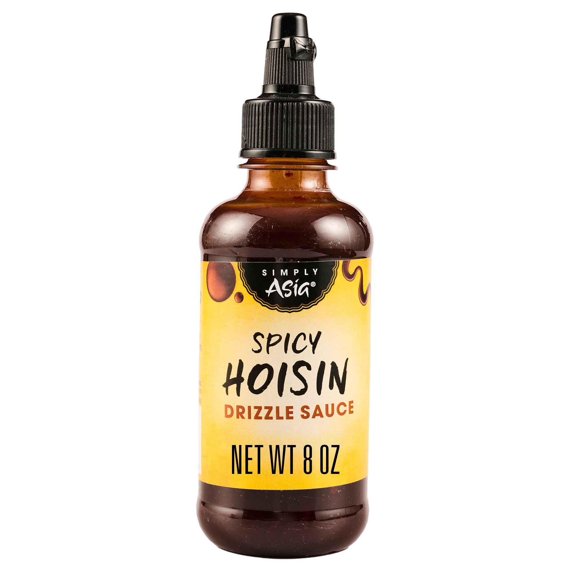 Simply Asia Drizzle Sauce, Spicy Hoisin, Savory, Spicy & Sweet Condiment Sauce For Drizzling On Noodles, Rice Bowls, Stir-Fry, Soup, and More, 8 fl oz
