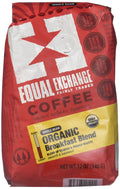 Whole Bean Organic Coffee Breakfast Blend Equal Exchange 12 oz Bag