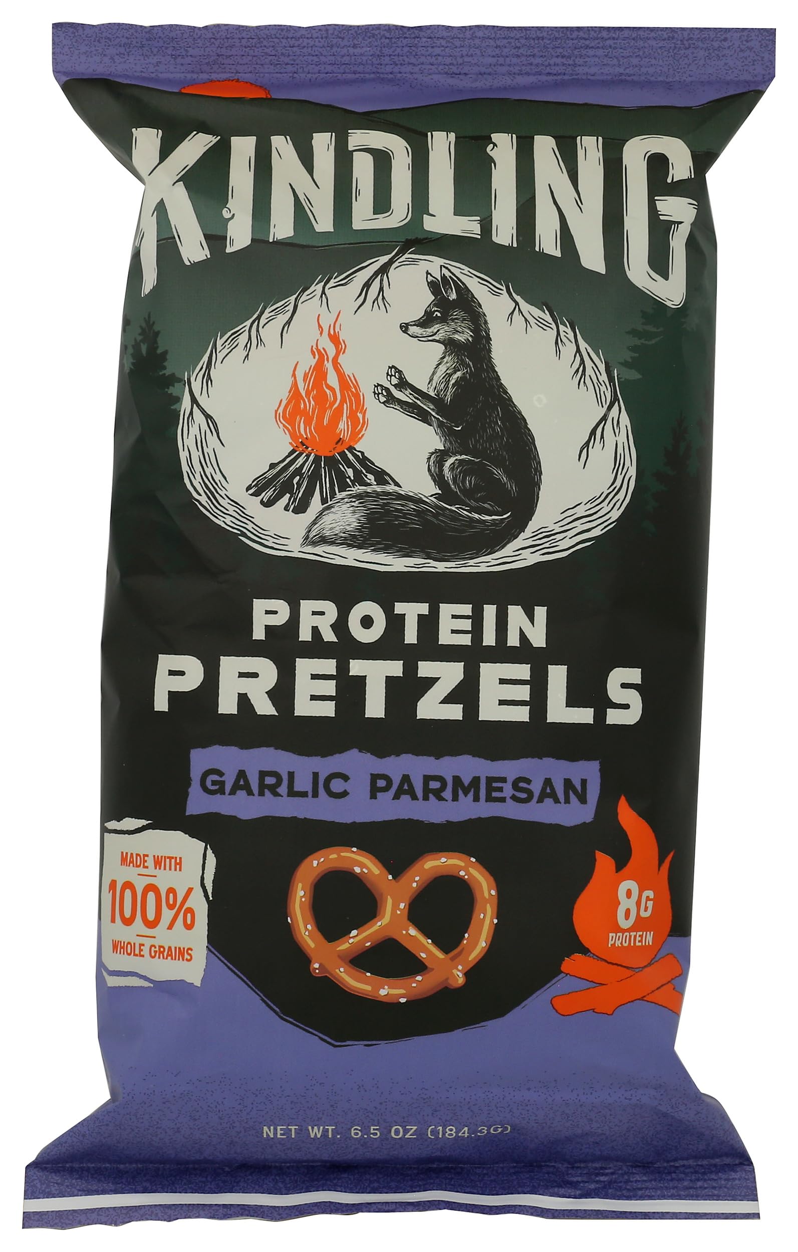 6.5oz Protein Pretzels Garlic Parmesan