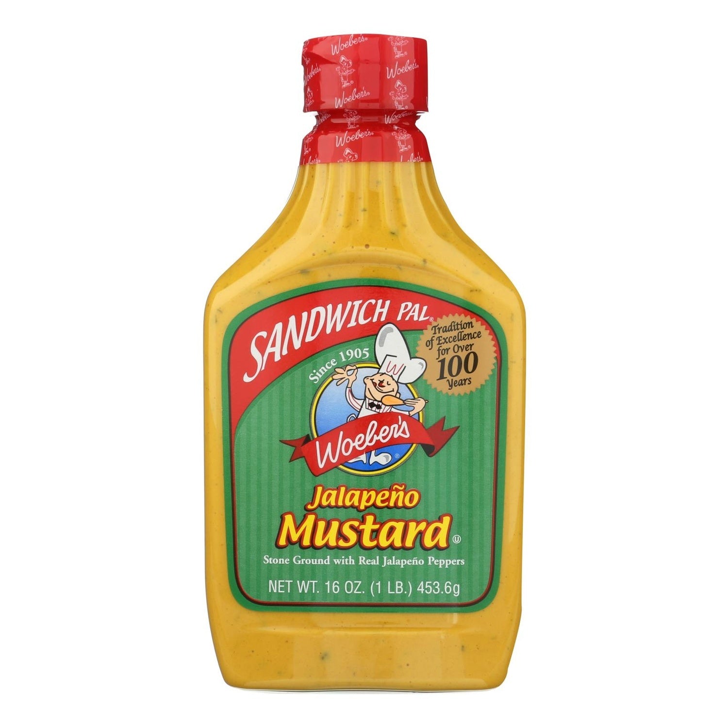6-PACK OF SAUCE MUSTARD JALAPEÑO