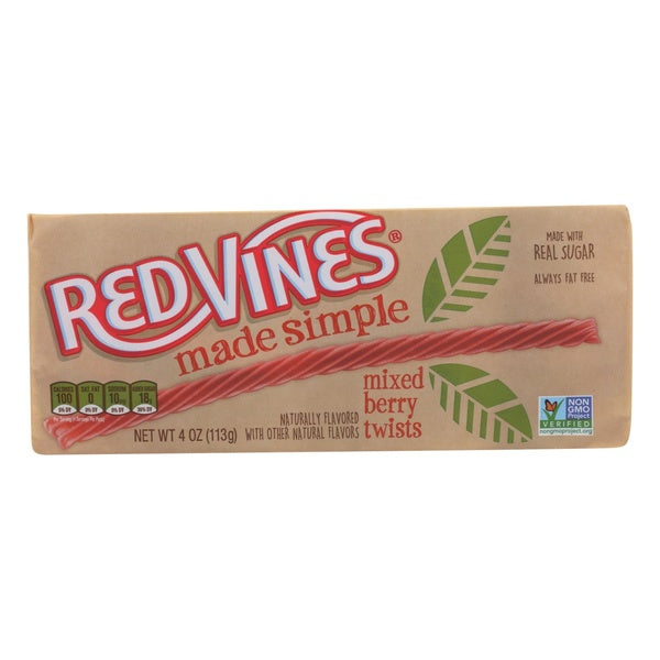 9-PACK OF Candy Licorice Berry Twists Red Vines 4 oz