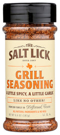 6-PACK OF Seasoning Grill Salt Lick 6.6 oz