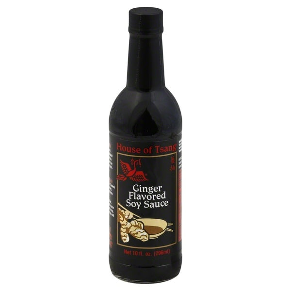 6-PACK OF SAUCE SOY GINGER FLAVORED 9.85 FLUID OUNCE - CASE OF 6