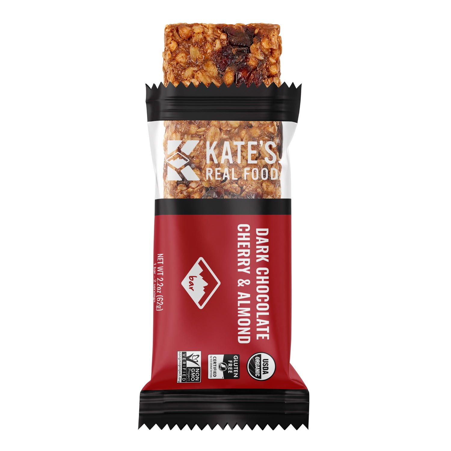 12-PACK OF Energy Bar - Dark Chocolate Cherry & Almond Organic