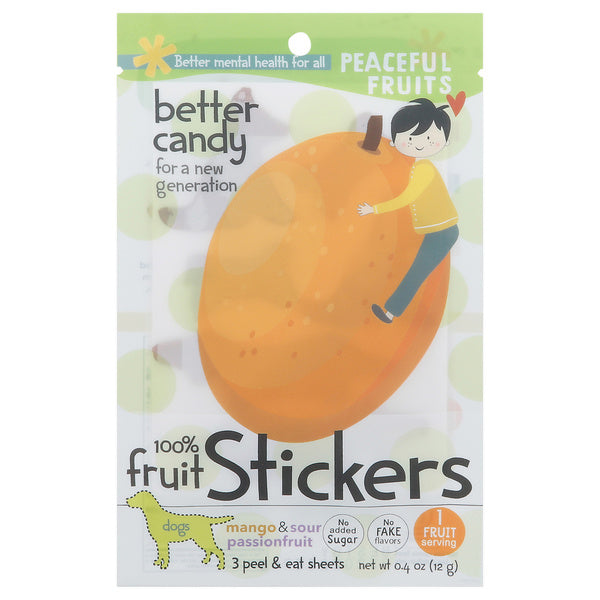 12-PACK OF FRUIT STICK MANGO & SOUR PASSIONFRUIT 1 OUNCE - CASE OF 12