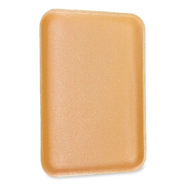100-PACK OF Tray Foam GEN 1014YEL Foam Meat Trays - 13.81 x 9.25 x 2.7 Inches - Yellow - 100 Count Carton for Efficient Packaging