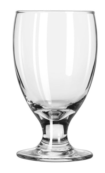 10.5OZ-PACK OF GLASS BANQUET GOBLET EMBSY