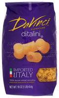 12-PACK OF PASTA DITALINI DITALINI 16 OUNCE - CASE OF 12