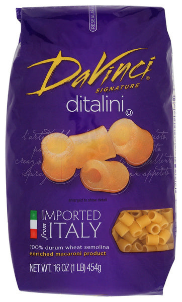 12-PACK OF PASTA DITALINI DITALINI 16 OUNCE - CASE OF 12