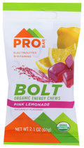 12-PACK OF BAR ENERGY PINK LEMONADE