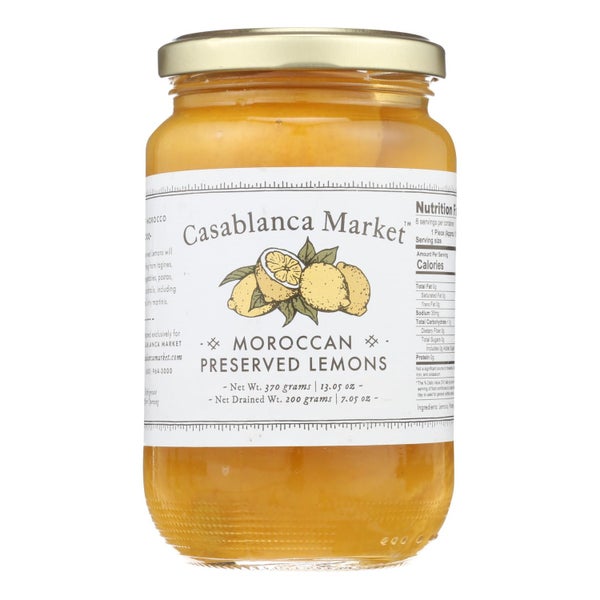 6-PACK OF Lemon Preserved Moroccan Casablanca Market 13.05 oz
