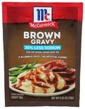 12-PACK OF GRAVY BROWN LESS SODIUM