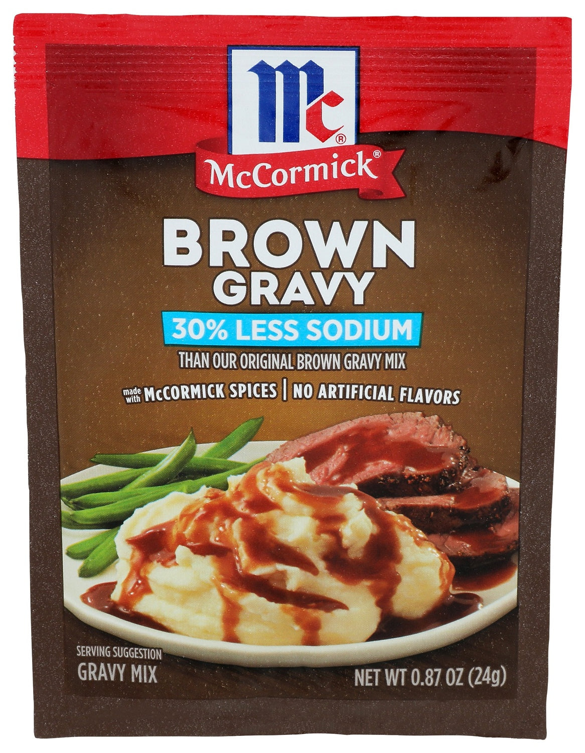 12-PACK OF GRAVY BROWN LESS SODIUM