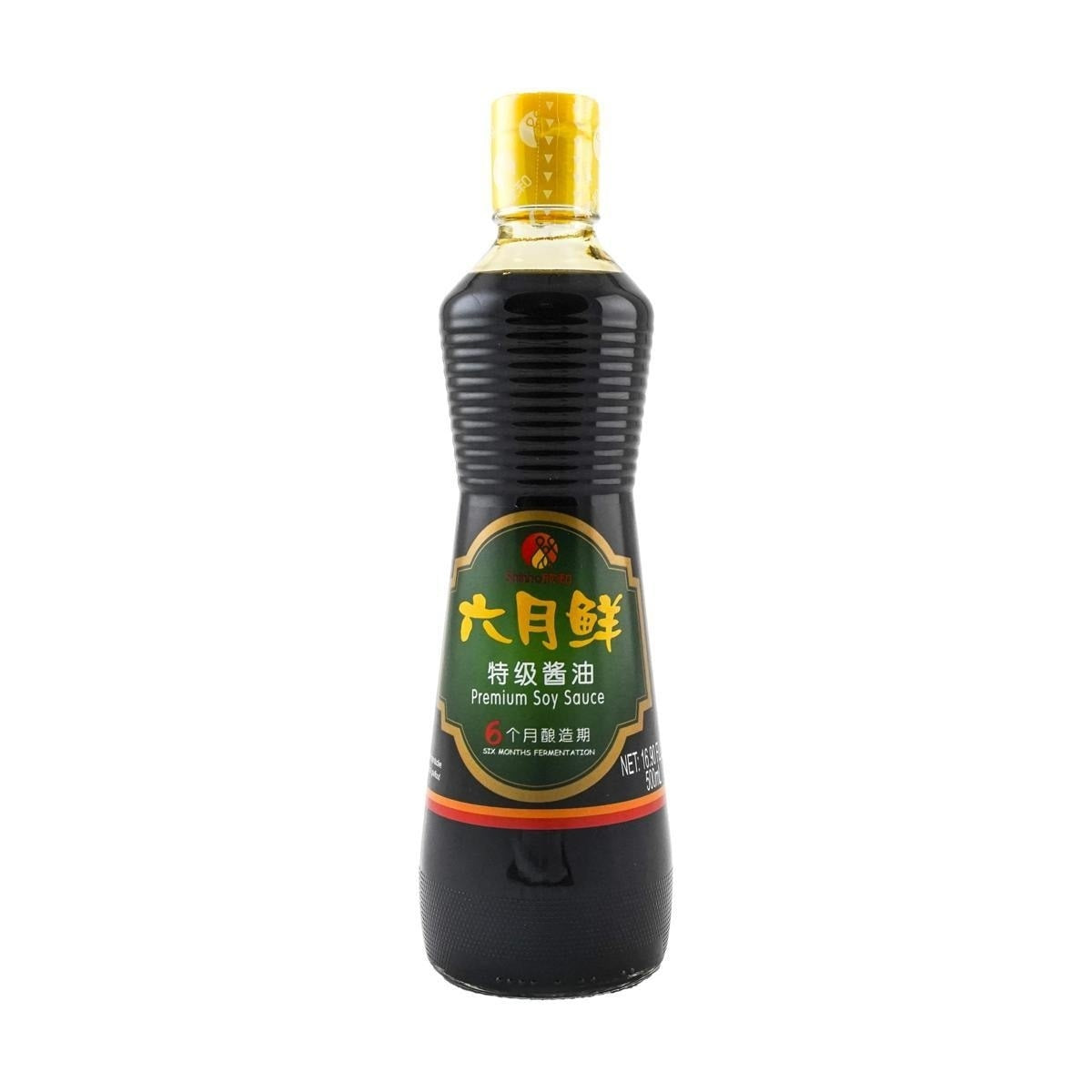 12-PACK OF Sauce Soy Liuyuexian Premium Soy Sauce 500ml