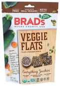 12-PACK OF SNACK VEGETABLE VEGGIE FLATS, EVERYTHING ZUCCHINI