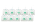 10-PACK OF Straw Paper Jumbo Green 2 500 ct