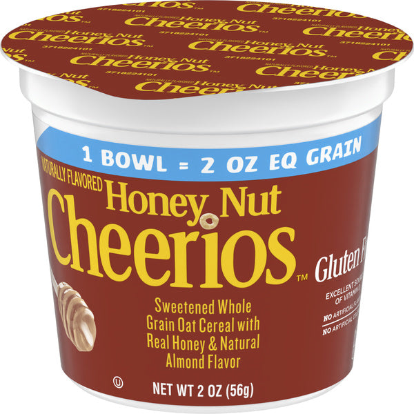 60-PACK OF CEREAL CHEERIOS HNYNUT GLTN FR