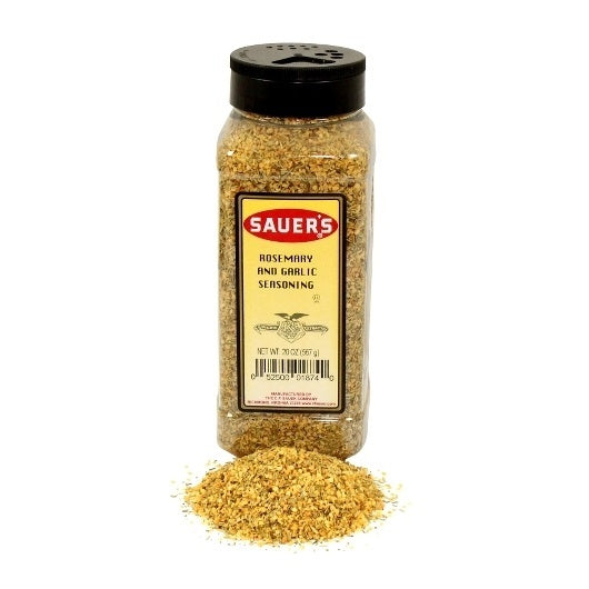 6-PACK OF Rosemary & Garlic Seasoning Cf Sauer, 6 - 20 Oz