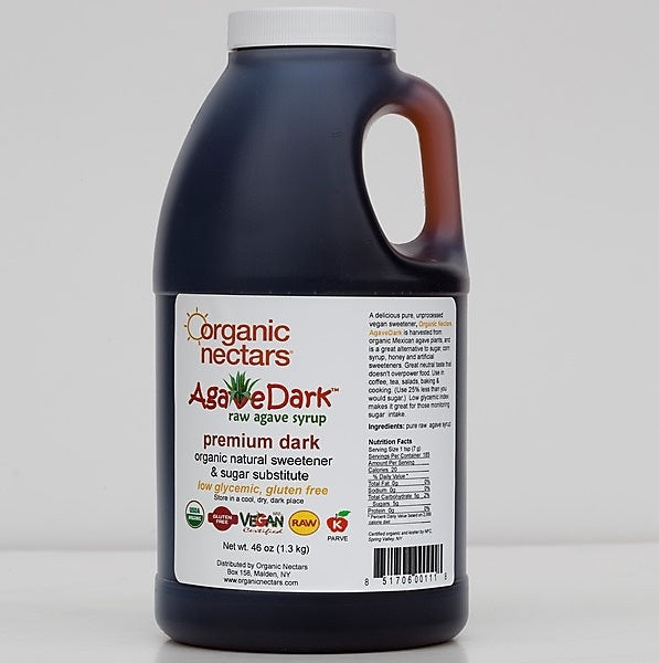 6-PACK OF SUGAR SUB AGAVE SYRUP DK ORGAN