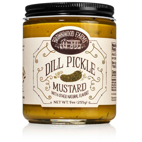 12-PACK OF Mustard Dill Pickle, Milo's Whole World Gourmet