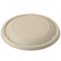 500-PACK OF Bowl Lids Compostable Fiber Lids for World Centric 16, 24 & 32 oz Fiber Bowls | 500 count